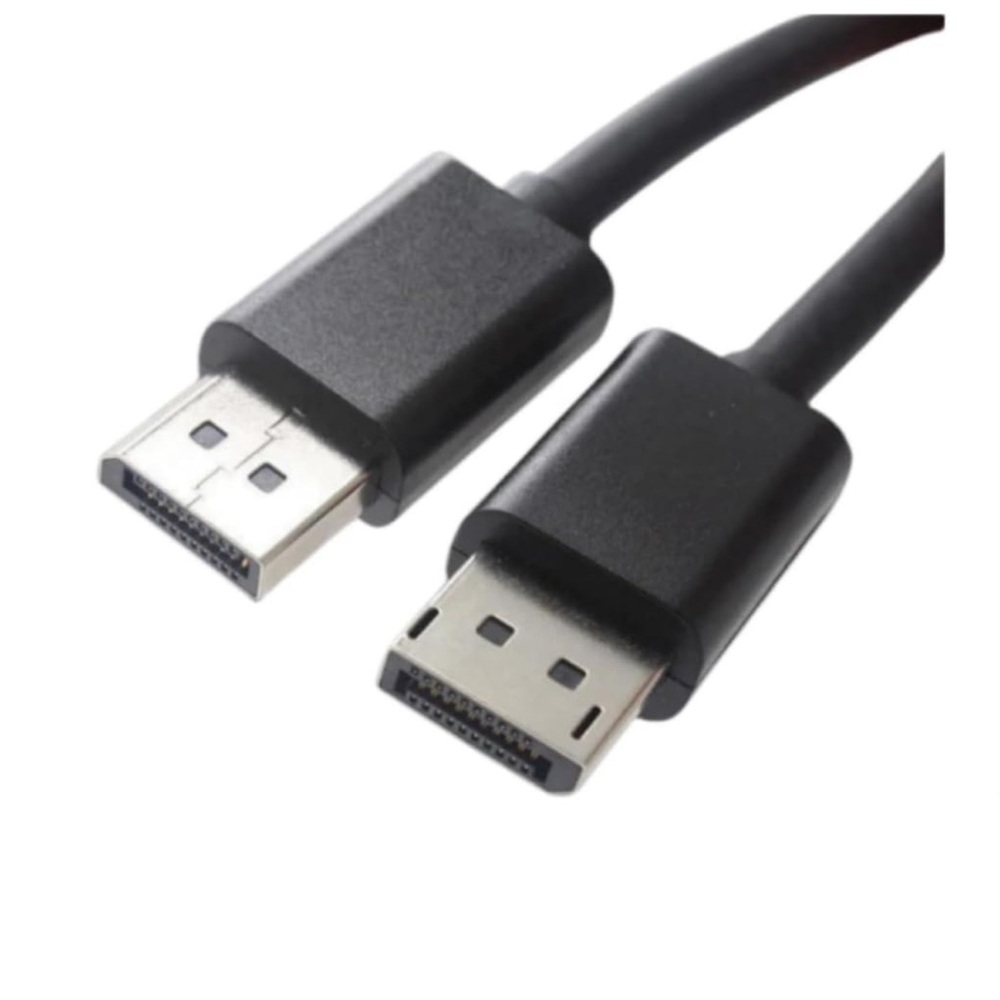 NWT (2) DisplayPort 1.4 Cable, 8K@30Hz, 4K@120Hz, 32.4Gbps High-Speed 4.92ft